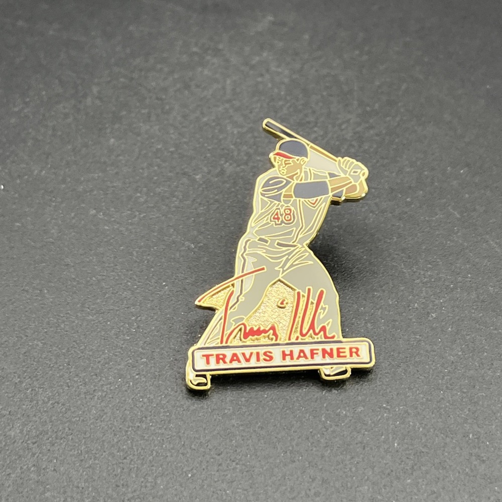 MLB Baseball Cleveland Indians Travis Hafner Lapel Hat Pin